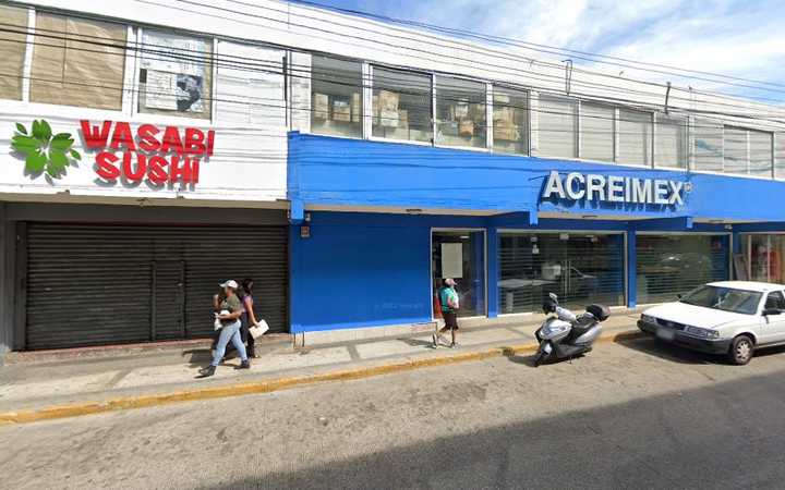 Fotografia tomada fuera de Cooperativa Acreimex - Institución financiera en Acapulco de Juárez, Gro.