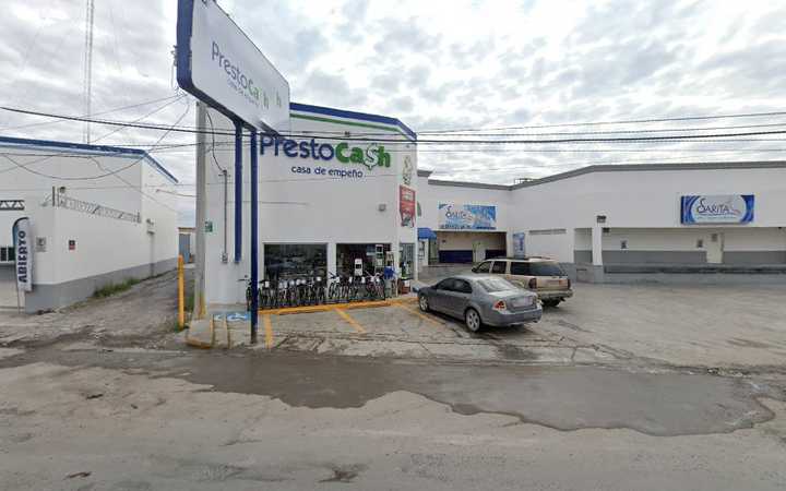 Fotografia tomada fuera de Presto Cash - Casa de empeños en Reynosa, Tamps.