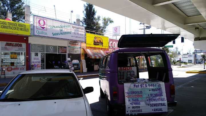 Fotografia tomada fuera de Quálitas - Compañía de seguros en Aguascalientes, Ags.