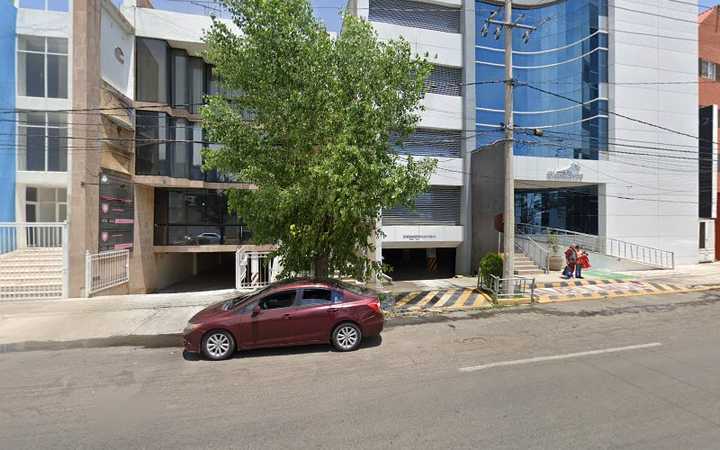 Fotografia tomada fuera de Seguros Monterrey - Compañía de seguros en Aguascalientes, Ags.