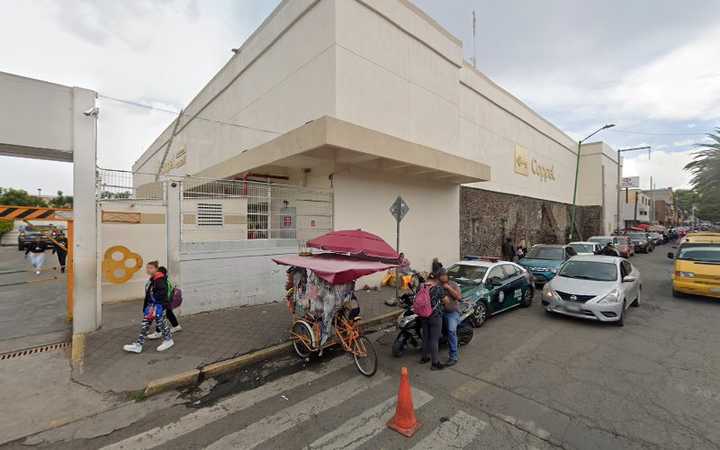 Fotografia tomada fuera de BanCoppel Enseñanza Técnica - Banco en Chalco de Díaz Covarrubias, Edomex.
