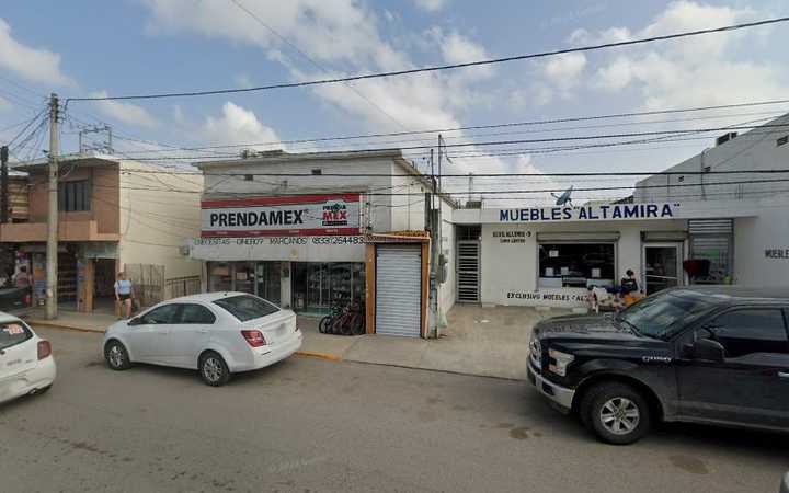Fotografia tomada fuera de Prendamex - Casa de empeños en Altamira, Tamps.