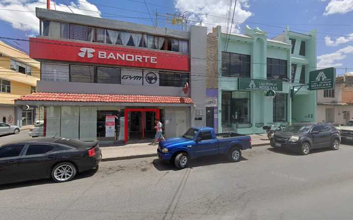 Fotografia tomada fuera de Cajero Banorte - Banco en Fresnillo, Zac.