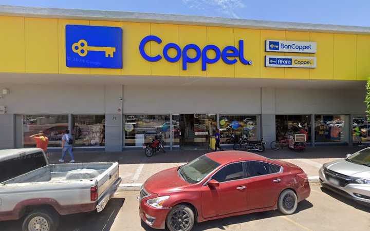 Fotografia tomada fuera de Afore Coppel 5 de Febrero - Consultora financiera en Cdad. Obregón, Son.