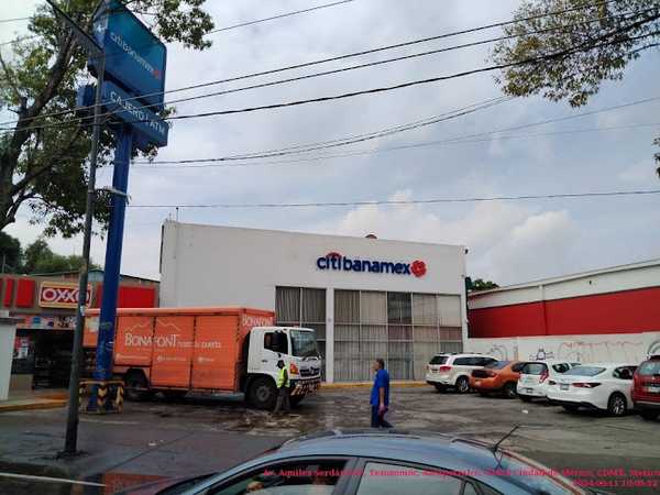 Fotografia tomada fuera de Sucursal Banamex Tezozómoc, CDMX - Banco en Azcapotzalco, CDMX
