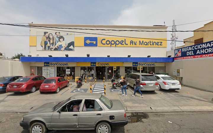 Fotografia tomada fuera de BanCoppel Av. Martínez - Banco en Huejotzingo, Pue.