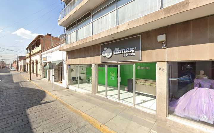 Fotografia tomada fuera de Dimex - Institución financiera en San Luis Potosí, S.L.P.