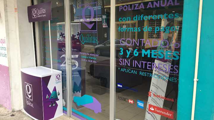 Fotografia tomada fuera de Quálitas Compañía de Seguros - Compañía de seguros en Paraíso, Tab.