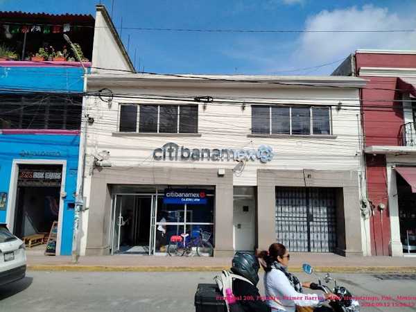 Fotografia tomada fuera de Sucursal Banamex Huejotzingo, Pue - Banco en Puebla, Pue.