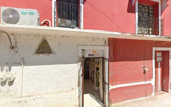Fotografia tomada fuera de Presta Express - Nunkini - Casa de empeños en Nunkiní, Camp.