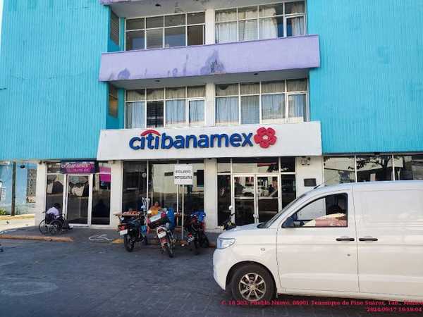 Fotografia tomada fuera de Sucursal Banamex Tenosique, Tab - Banco en Tabasco, Tab.