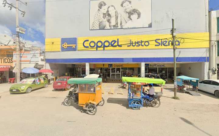 Fotografia tomada fuera de BanCoppel Justo Sierra - Banco en Escárcega, Camp.