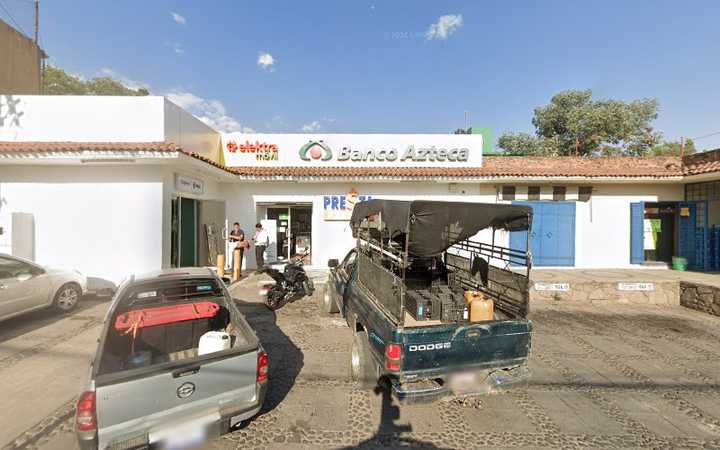 Fotografia tomada fuera de Presta Prenda - Casa de empeños en Contepec, Mich.