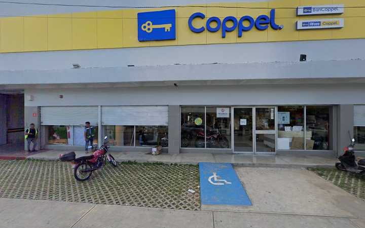 Fotografia tomada fuera de BanCoppel Henequén - Banco en Umán, Yuc.
