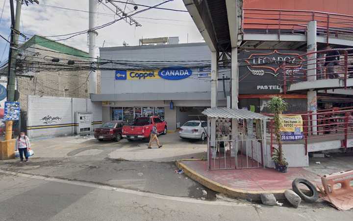Fotografia tomada fuera de BanCoppel Alamedas - Banco en Cdad. López Mateos, Edomex.