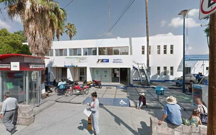 Fotografia tomada fuera de Seguro Popular Jalisco - Hospital en Yahualica de González Gallo, Jal.