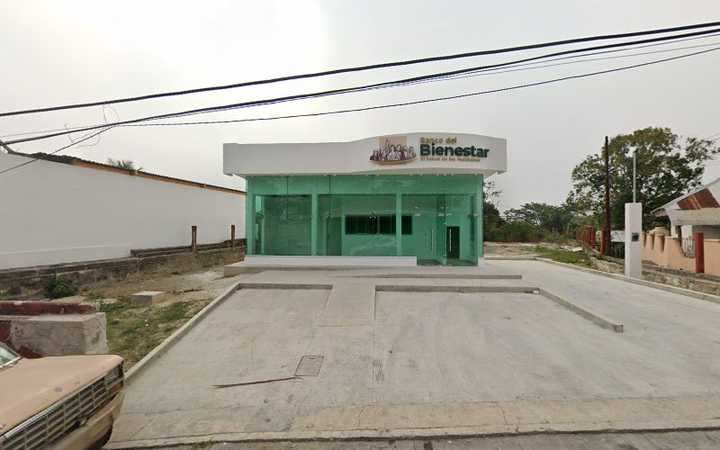 Fotografia tomada fuera de Banco Del Bienestar - Banco en Ozuluama de Mascareñas, Ver.