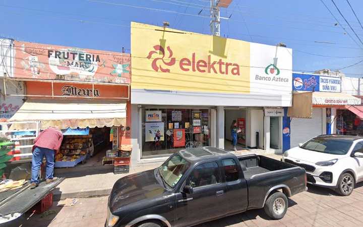 Fotografia tomada fuera de Banco Azteca - Banco en Cadereyta de Montes, Qro.