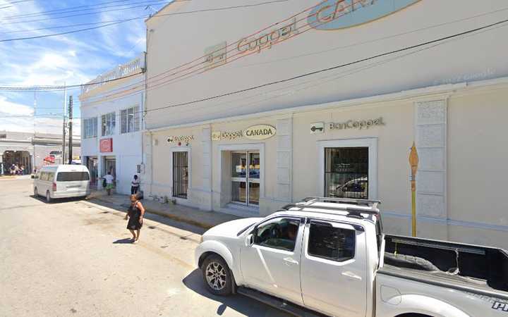 Fotografia tomada fuera de BanCoppel Progreso - Banco en Puerto Progreso, Yuc.