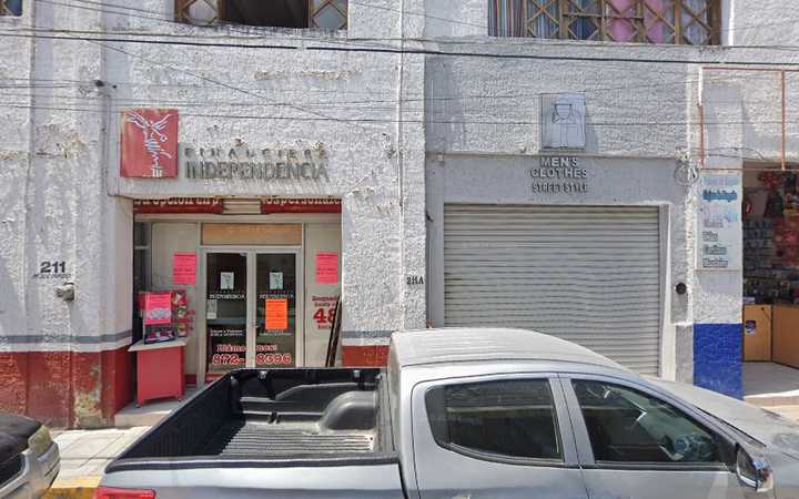 Fotografia tomada fuera de Financiera Independencia - Oficinas de empresa en Rioverde, S.L.P.