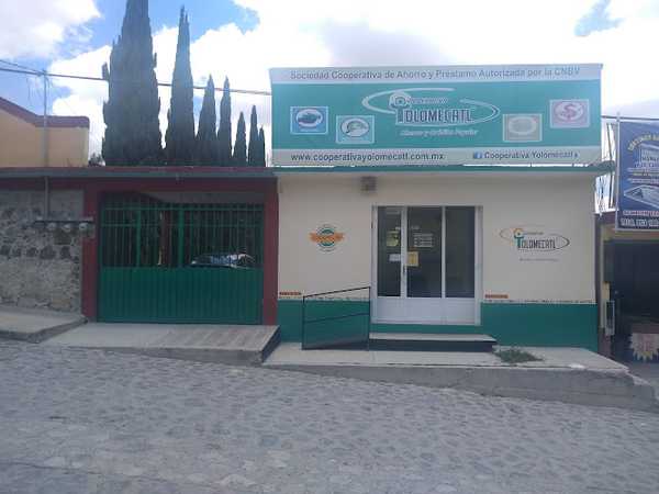 Fotografia tomada fuera de Cooperativa Yolomecatl S.C. de R.L. de A.P de R.L - Credit union en Tepelmeme Villa de Morelos, Oax.