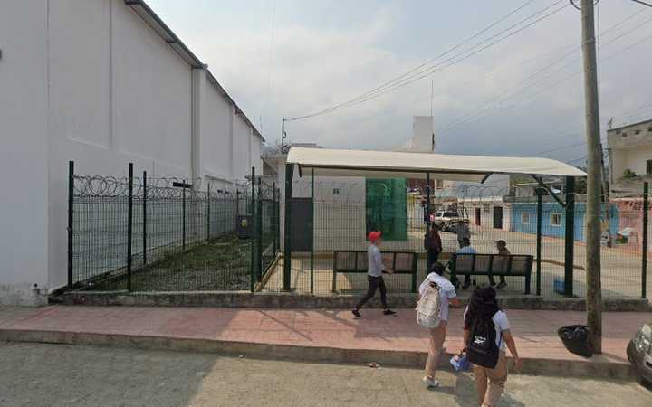 Fotografia tomada fuera de Banco del Bienestar-Tapilula - Institución financiera en Tapilula, Chis.
