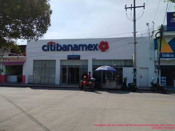 Fotografia tomada fuera de Sucursal Banamex Zacatepec, Mor - Banco en Morelos, Mor.
