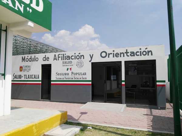 Fotografia tomada fuera de Módulo Seguro Popular Yauhquemehcan - Oficinas de empresa en San Dionisio Yauhquemehcan, Tlax.