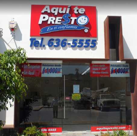 Fotografia tomada fuera de Aqui Te Presto - La Gloria - Loan agency en Tijuana, B.C.