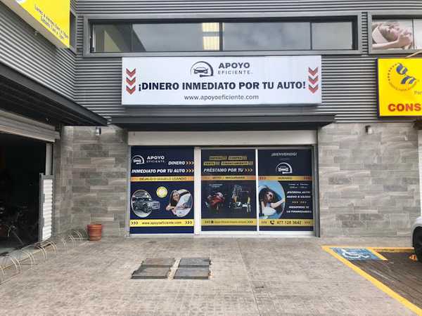 Fotografia tomada fuera de Apoyo Eficiente León | Préstamos por auto sin dejarlo | Empeño de auto - Agencia de préstamos en León de los Aldama, Gto.