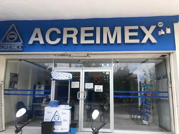 Fotografia tomada fuera de Cooperativa Acreimex - Institución financiera en Cancún, Q.R.